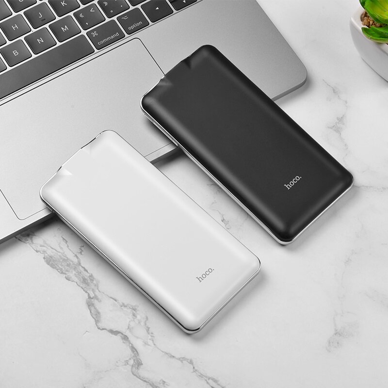 Baterie Externa Hoco J39 Quick Energy 1xUSB + USB Type-C PD 3.0 QC 10000mAh - White