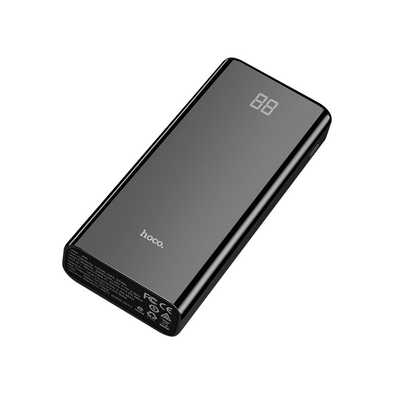 Baterie Externa Hoco J45 Power Bank Elegant Shell 2xUSB 10000mAh - Black