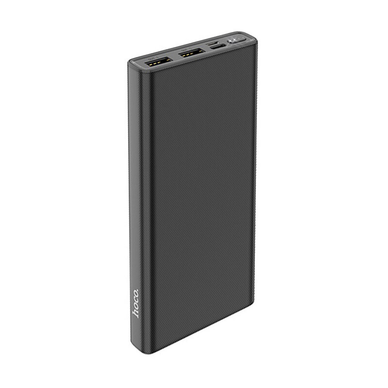 Baterie Externa Hoco J55 Neoteric Mobile Power Bank Dual-USB 2A With LED Indicator 10000mAh - Black