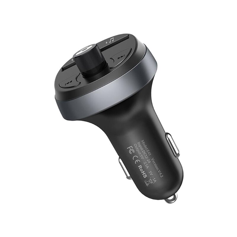 Incarcator auto cu modulator FM Hoco E41, negru