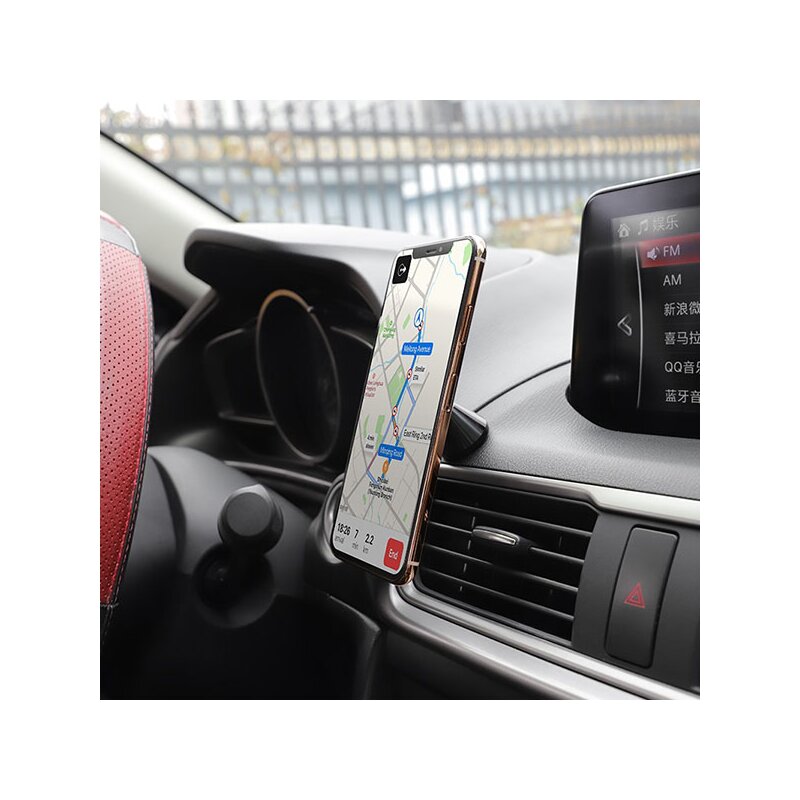 Suport telefon pentru masina magnetc Hoco CA46, argintiu