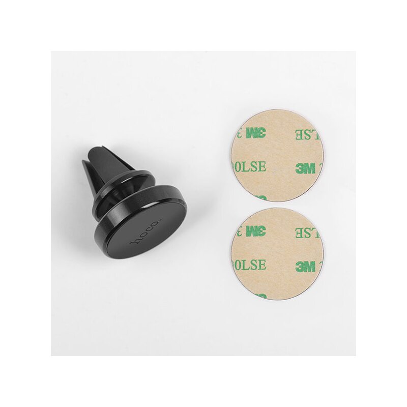 Suport telefon cu prindere in grila ventilatie  Hoco CA47, argintiu