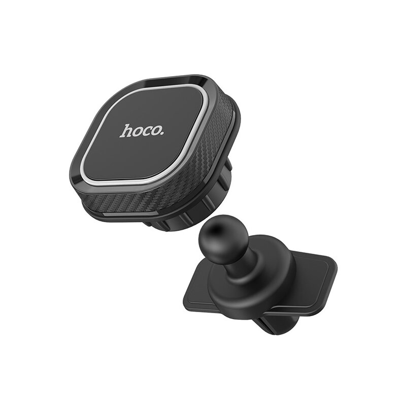Suport auto magnetic telefon, grila ventilatie Hoco CA52, negru