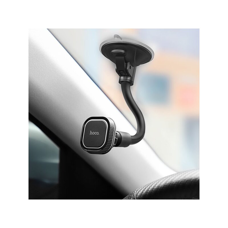 Suport auto universal magnetic pentru bord Hoco CA55, negru