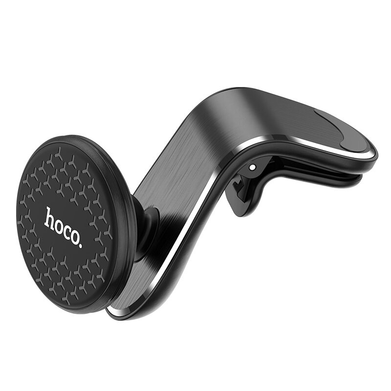 Suport auto magnetic pentru grila de ventilatie Hoco CA59, negru