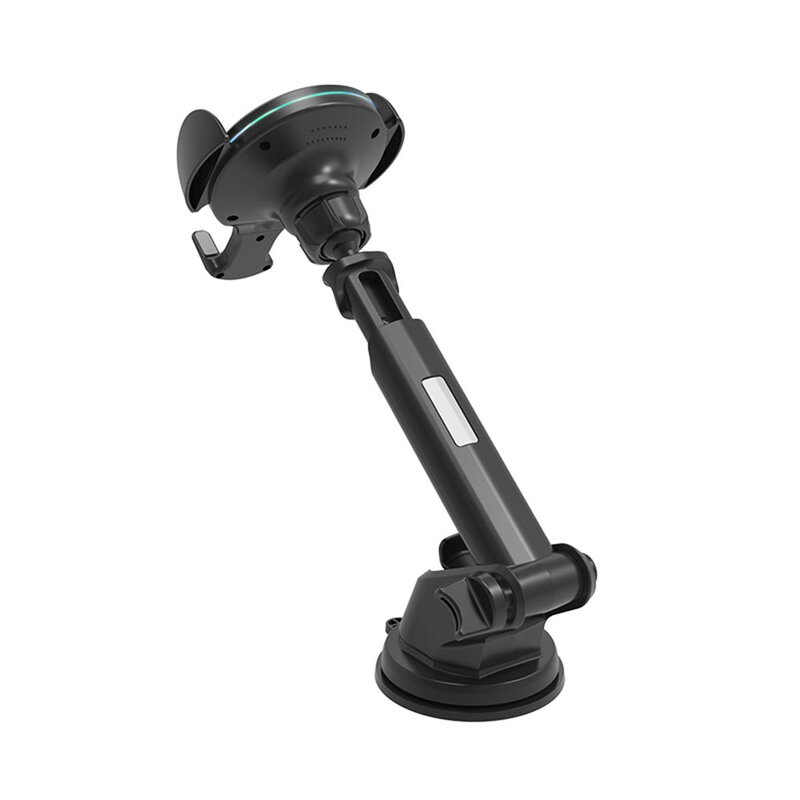 Suport Auto Hoco CA60 Automatic Induction Aspiring Infrared Sensor Cu Functie De Incarcare Wireless - Black