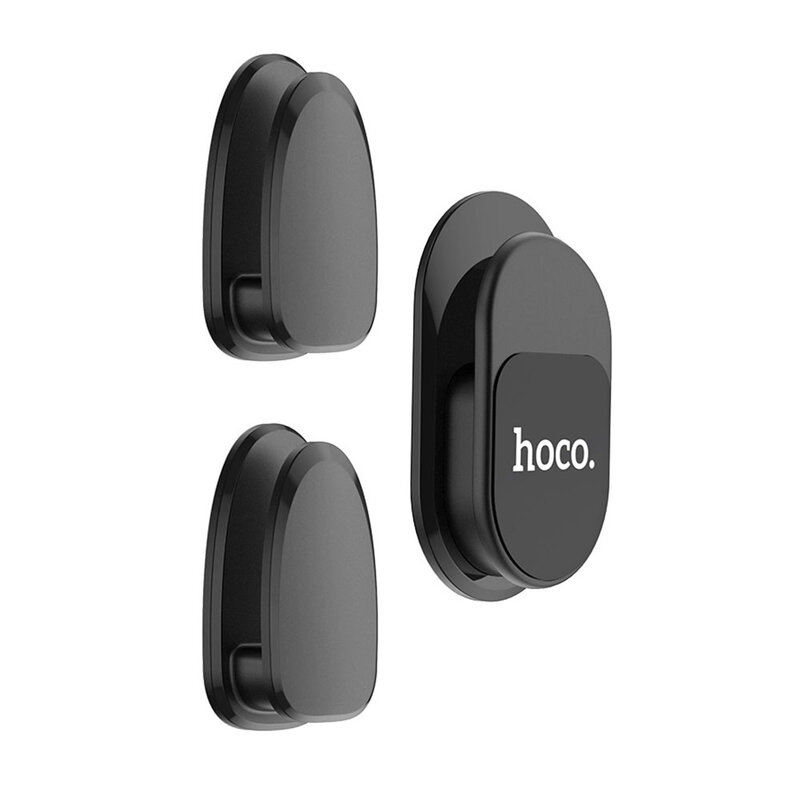 Suport Auto/Organizator Hoco PH19 Multi-function Magnetic Hook Universal Pentru Telefon/Chei/Cabluri - Black