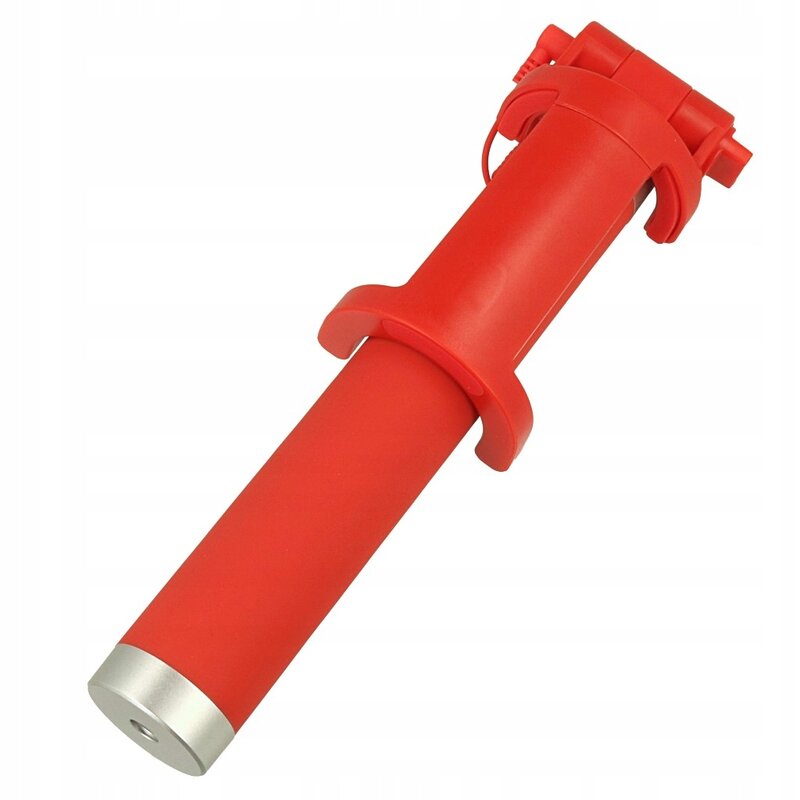 Suport Selfie Stick Vennus Cable Jack 3.5mm With Trigger - Red