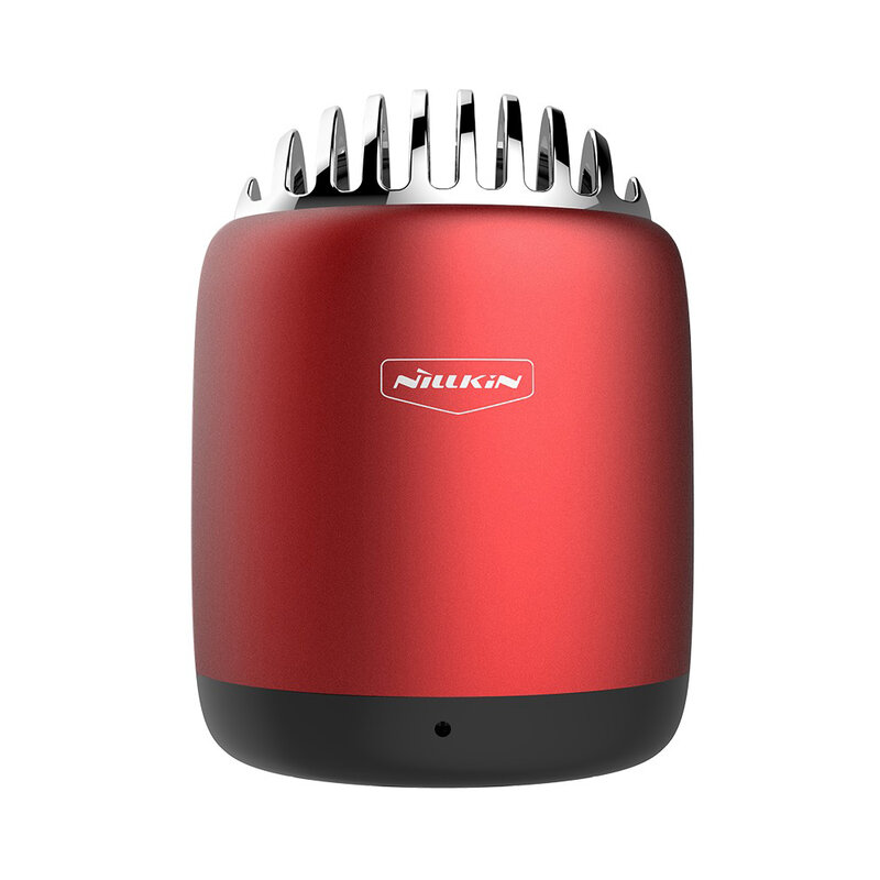 Boxa Portabila Nillkin Bullet Mini Aluminum TWS Bluetooth 4.2 Portable Wireless Built-in Mic 2W - Red