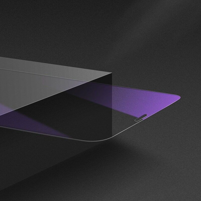 [Pachet 2x] Folie Sticla iPhone 11 Pro Max Baseus Anti-Bluelight - SGAPIPH65S-LF02 - Clear