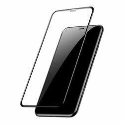 [Pachet 2x] Folie iPhone XS Max Baseus Pet Soft - SGAPIPH65-APE01 - Negru