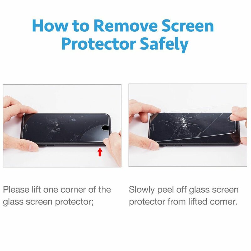 Folie Sticla iPhone 7 ESR Tempered Ultra-Clear 5xStronger 10KG - Clear