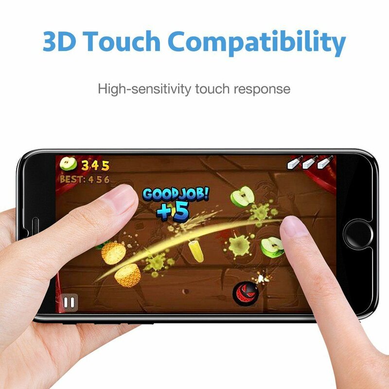 Folie Sticla iPhone 7 ESR Tempered Ultra-Clear 5xStronger 10KG - Clear