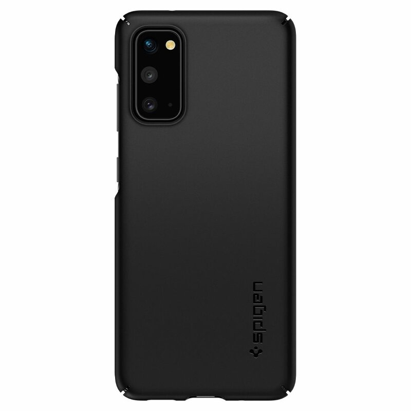 Husa Samsung Galaxy S20 Spigen Thin Fit - Black