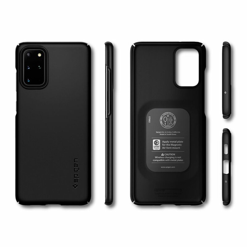 Husa Samsung Galaxy S20 Plus 5G Spigen Thin Fit - Black