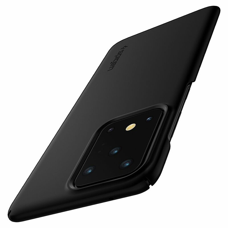Husa Samsung Galaxy S20 Ultra 5G Spigen Thin Fit - Black