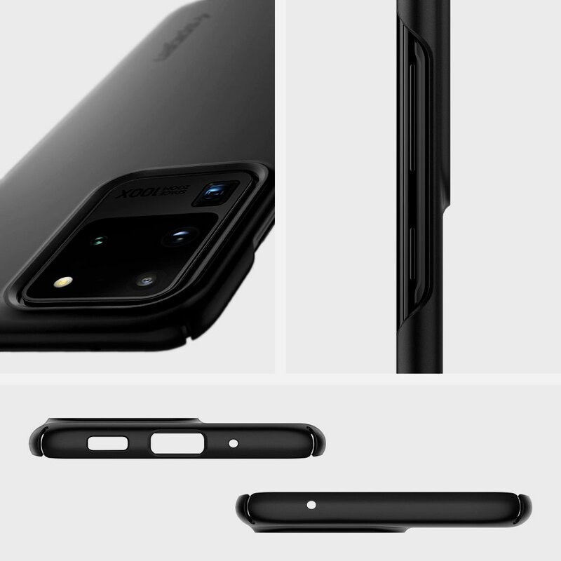 Husa Samsung Galaxy S20 Ultra 5G Spigen Thin Fit - Black