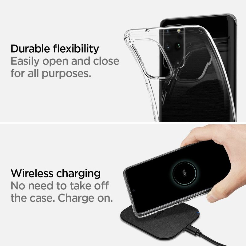 Husa Samsung Galaxy S20 Plus 5G Spigen Liquid Crystal, transparenta