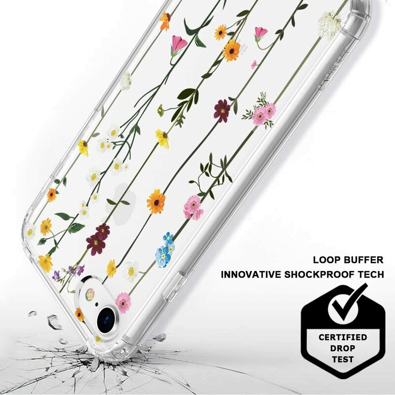 Husa iPhone SE 2, SE 2020 Spigen Ciel by Cyrill Cecile - Flower Garden
