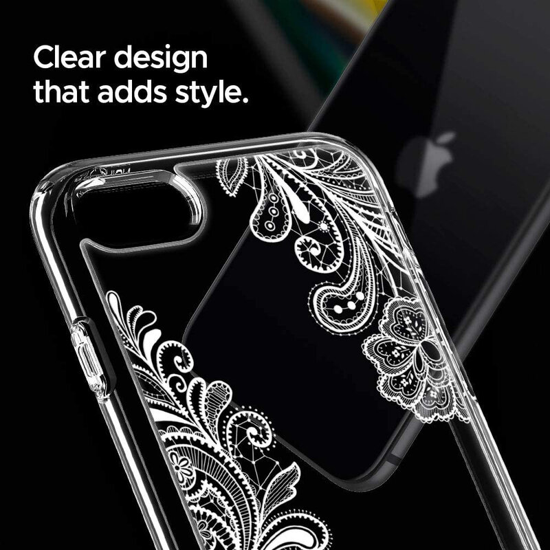 Husa iPhone 8 Spigen Ciel by Cyrill Cecile - White Mandala