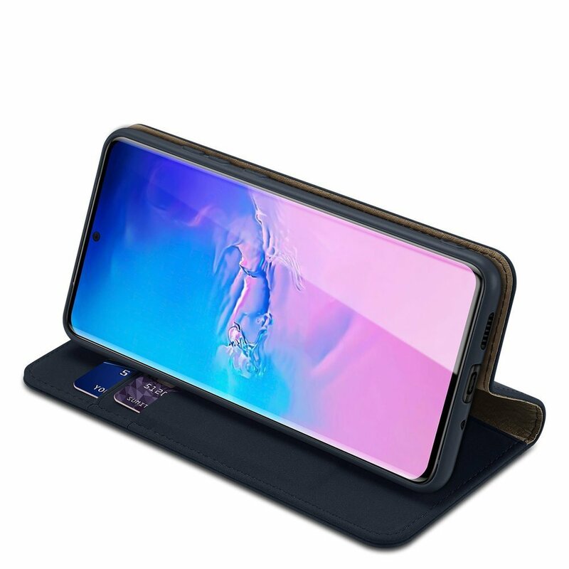 Husa Samsung Galaxy S20 Ultra 5G Dux Ducis Wish Book - Albastru