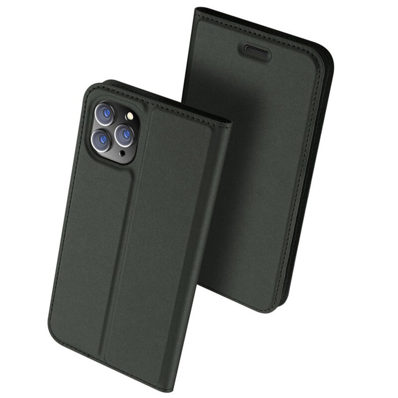 Husa iPhone 11 Pro Max Dux Ducis Flip Stand Book - Verde