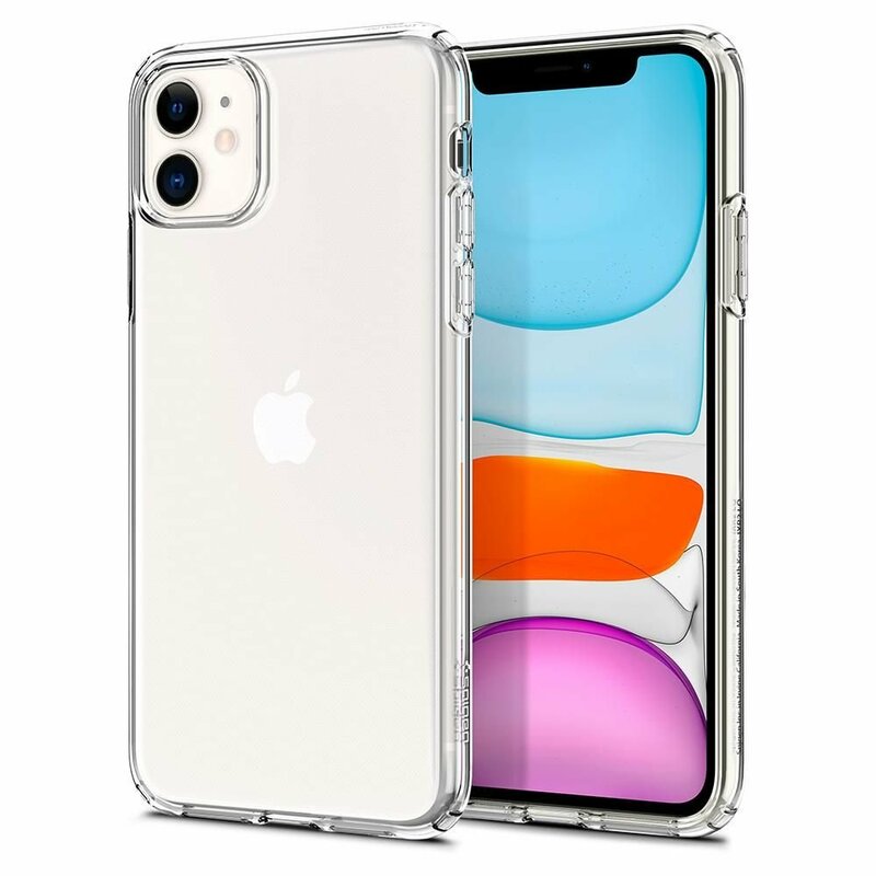 Bumper iPhone 11 Spigen Liquid Crystal - Clear