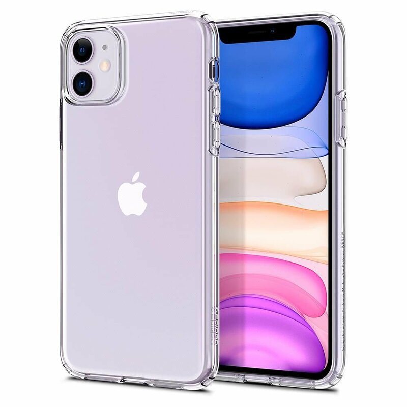 Husa iPhone 11 Spigen Liquid Crystal, transparenta