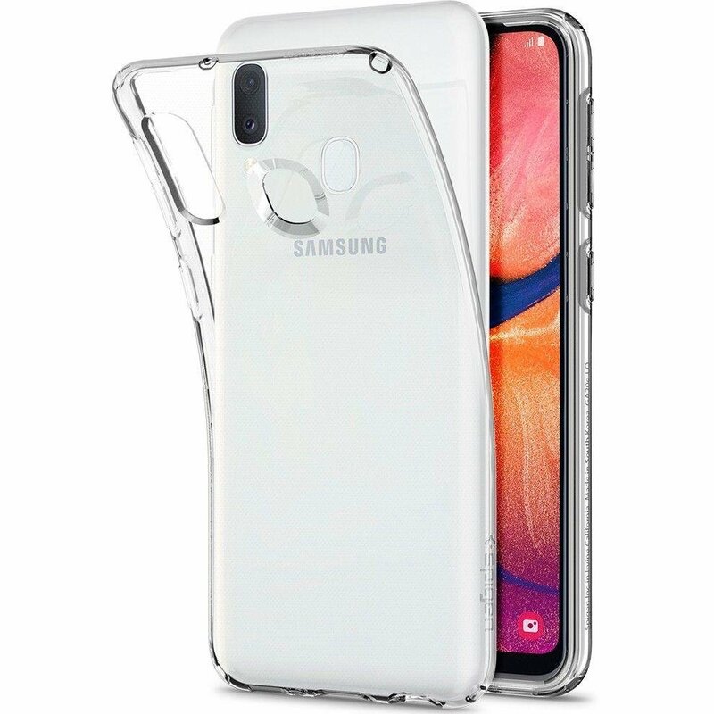 Husa Samsung Galaxy A20e Spigen Liquid Crystal, transparenta