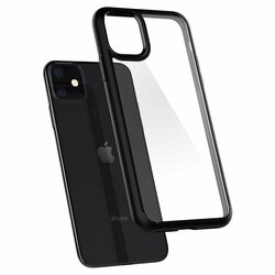 Bumper Spigen iPhone 11 Ultra Hybrid , negru matte