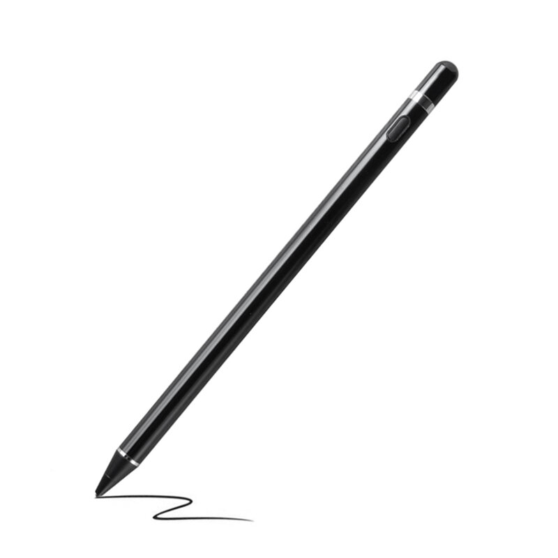 Stylus Pen Activ Superfine Nimb Smart Plus, 2in1, 140 mAh + Cablu incarcare - K811 - Negru