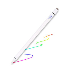 Stylus Pen Activ Superfine Nimb Smart Plus, 2in1, 140 mAh + Cablu incarcare - K811 - Alb