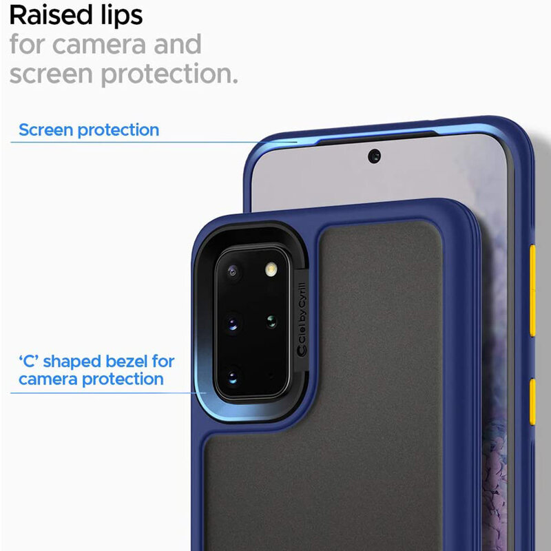 Husa Samsung Galaxy S20 Plus Spigen Ciel by Cyrill Color Brick - Navy