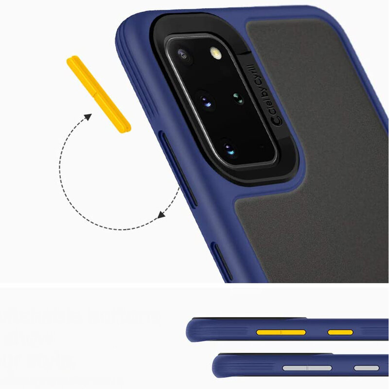 Husa Samsung Galaxy S20 Plus Spigen Ciel by Cyrill Color Brick - Navy