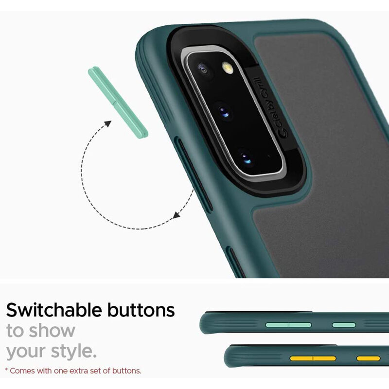 Husa Samsung Galaxy S20 5G Spigen Ciel by Cyrill Color Brick - Forest Green