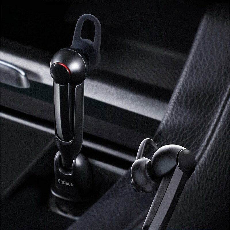 Casca Bluetooth Baseus A05 Wireless Earphone Headset BT V5.0 + USB Docking Station - NGA05-02 - White