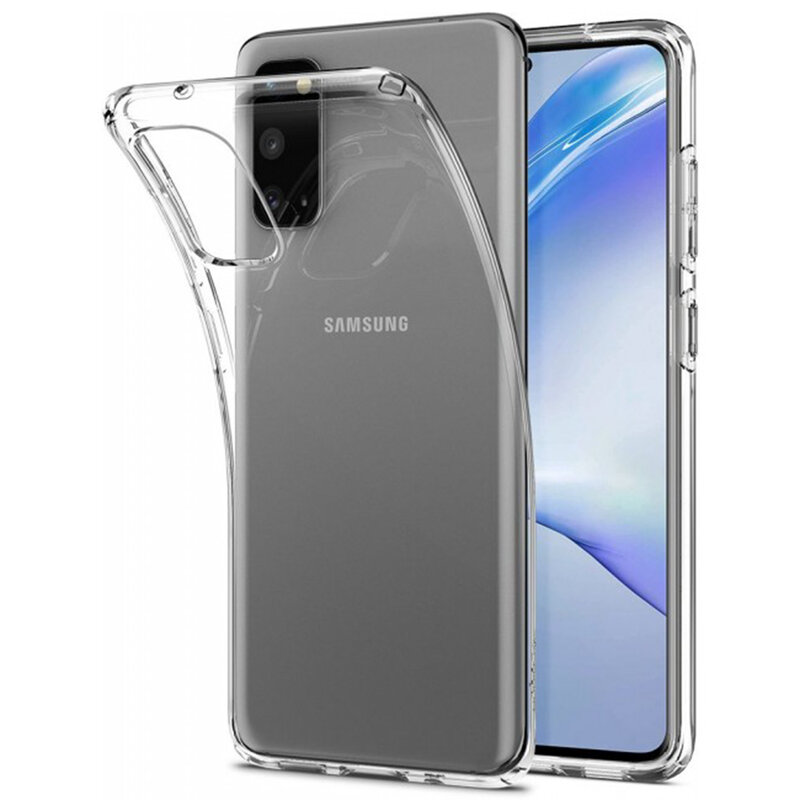 Husa Samsung Galaxy S20 5G Spigen Liquid Crystal, transparenta