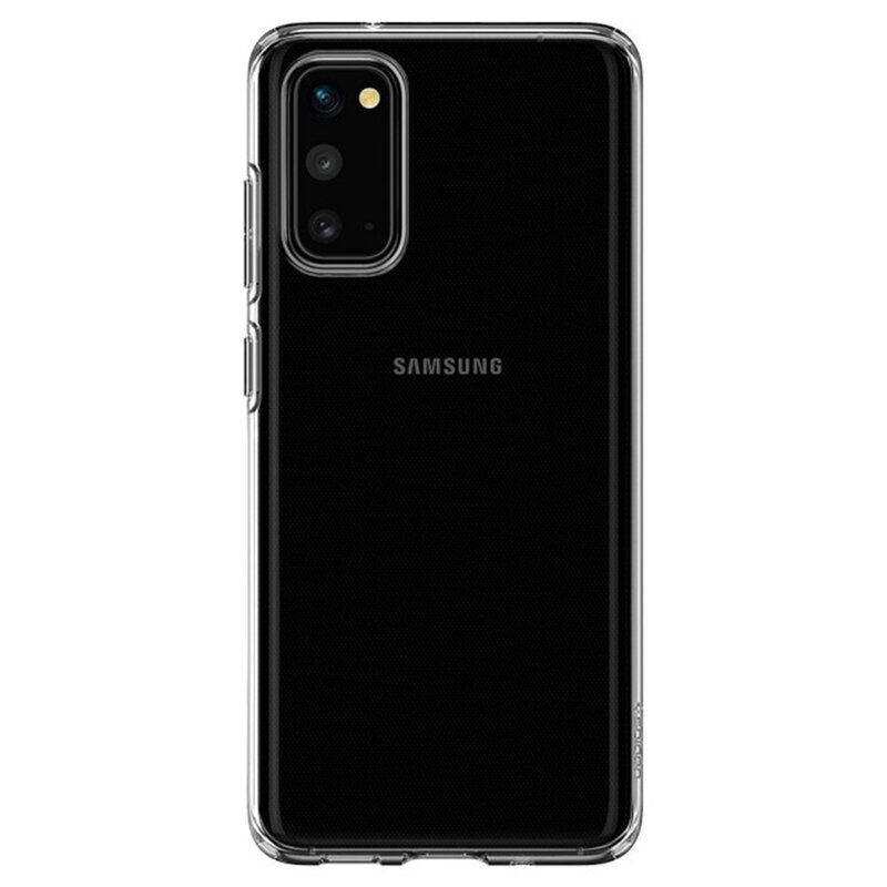 Husa Samsung Galaxy S20 5G Spigen Liquid Crystal, transparenta