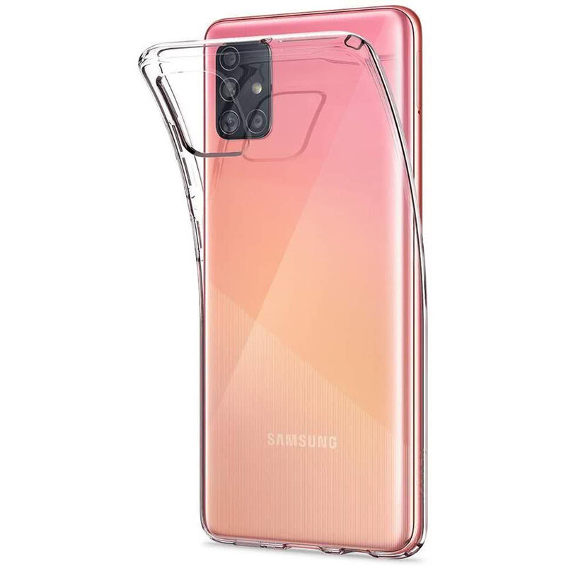 Husa Samsung Galaxy A71 4G Spigen Liquid Crystal, transparenta