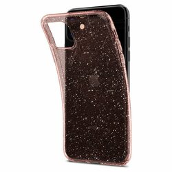 Husa iPhone 11 Spigen Liquid Crystal - Glitter - Rose Quartz