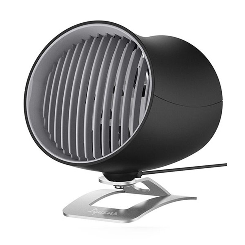 Ventilator Birou Spigen Tquens H911 USB Touch Desk Fan Aluminum Touch Control Universal - Black