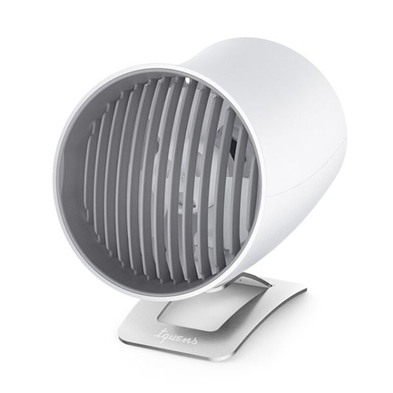 Ventilator Birou Spigen Tquens H911 USB Touch Desk Fan Aluminum Touch Control Universal - White