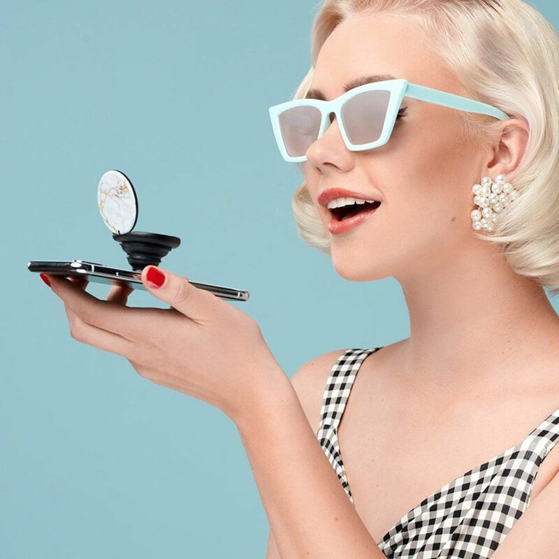 Popsockets Original, Suport Cu Functii Multiple - Pink Blossom