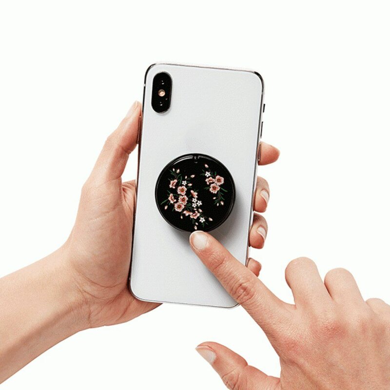 Popsockets Original, Suport Cu Functii Multiple - Pink Blossom