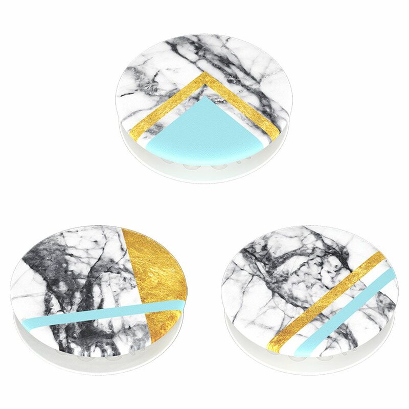 Popsockets Original, Suport Cu Functii Multiple - White Marble Glam