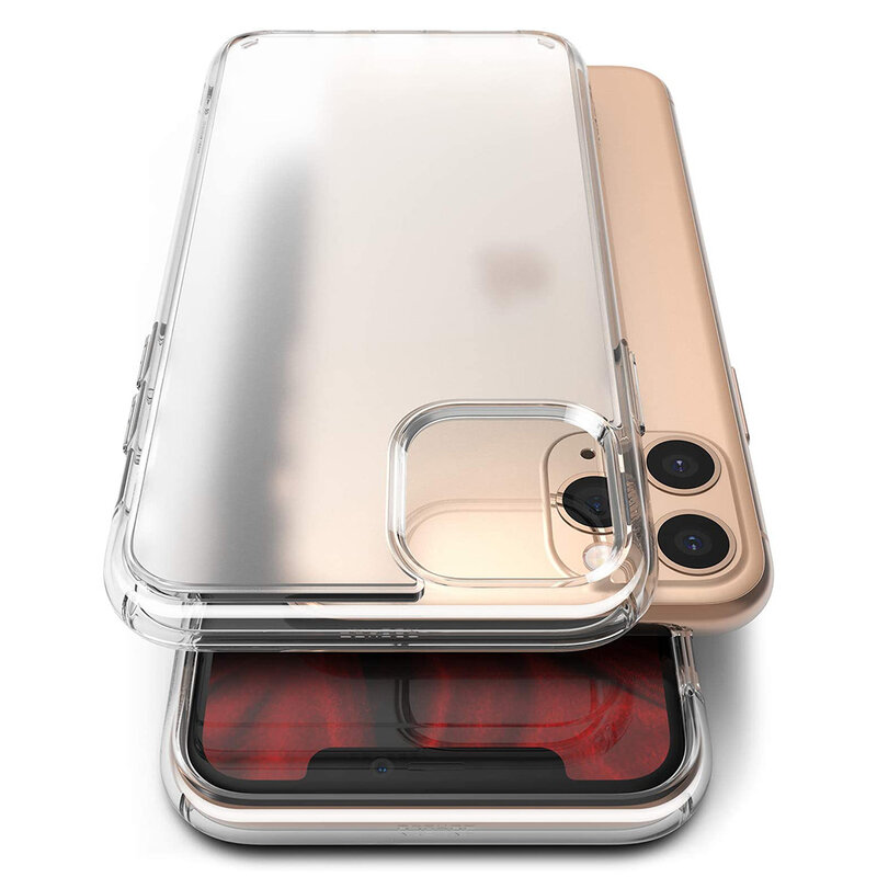 Husa iPhone 11 Pro Ringke Fusion Matte, transparenta