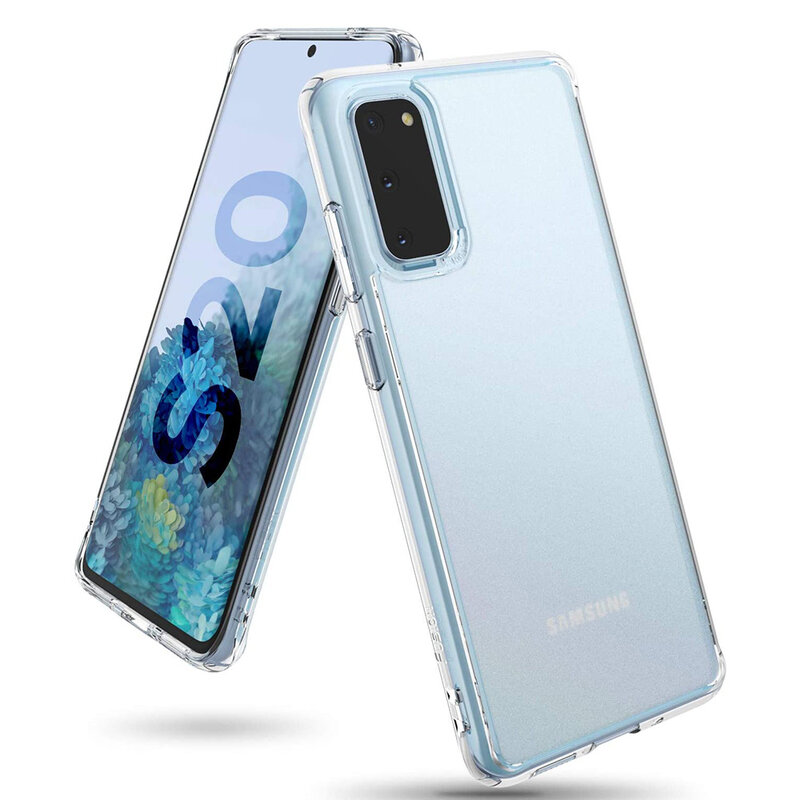 Husa Samsung Galaxy S20 5G Ringke Fusion Matte, transparenta