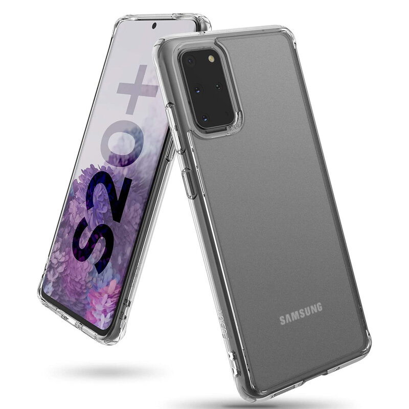 Husa Samsung Galaxy S20 Plus Ringke Fusion Matte, transparenta