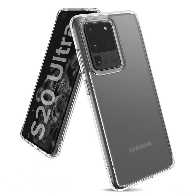 Husa Samsung Galaxy S20 Ultra Ringke Fusion Matte, transparenta