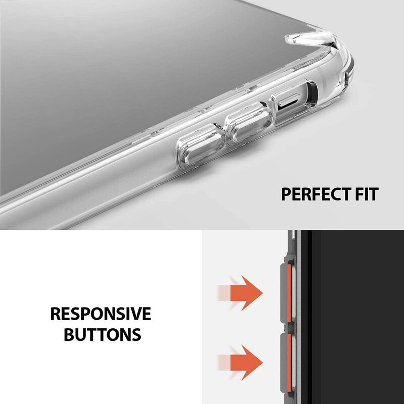 Husa iPhone XR Ringke Fusion Mirror, transparenta